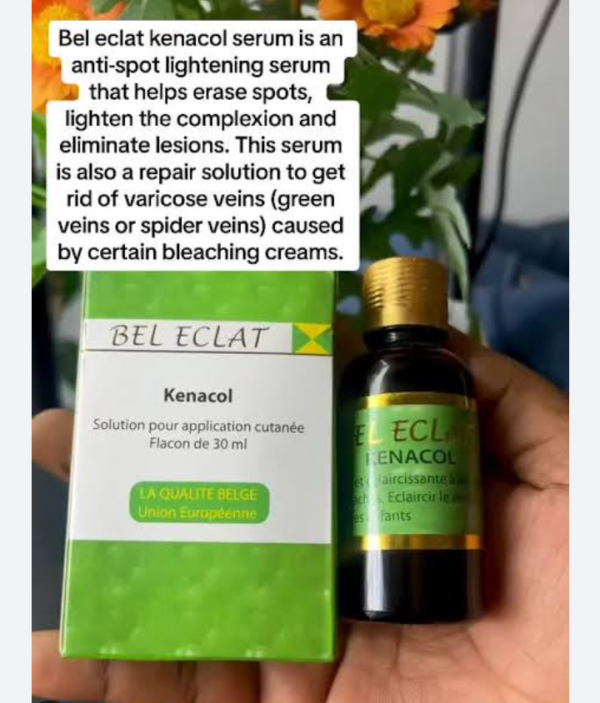 Bel Eclat Kenacol Oil 30ml(for green veins and veriscose veins) - Image 2